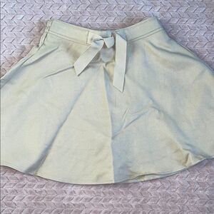 Izod Girls School Uniform Khaki Flare Skirt